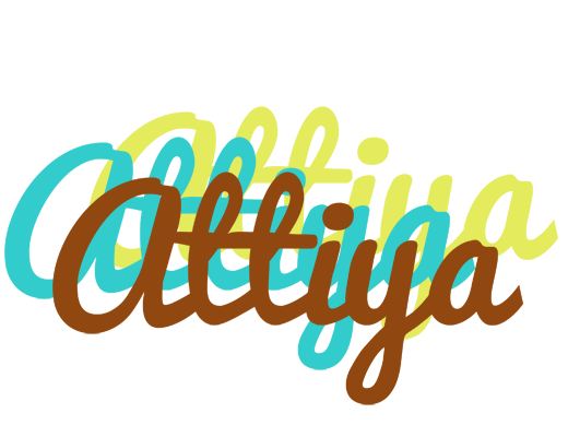 Attiya cupcake logo