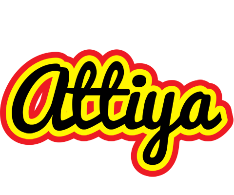 Attiya flaming logo