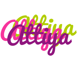 Attiya flowers logo