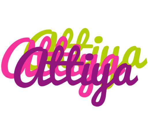 Attiya flowers logo