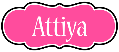 Attiya invitation logo