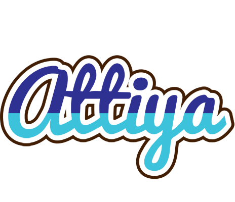 Attiya raining logo