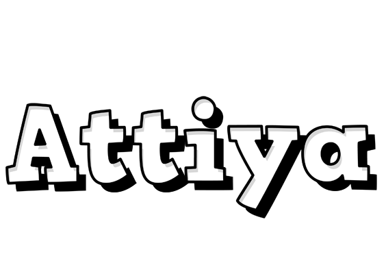 Attiya snowing logo