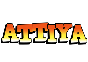 Attiya sunset logo