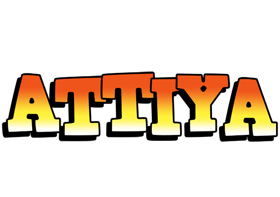 Attiya sunset logo