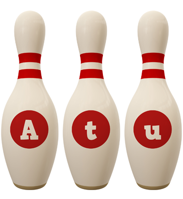 Atu bowling-pin logo
