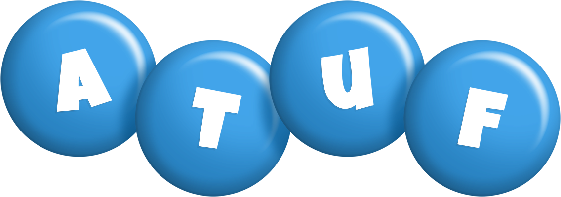 Atuf candy-blue logo