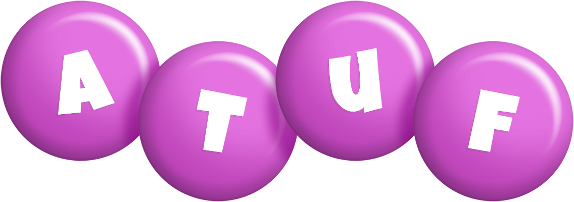 Atuf candy-purple logo