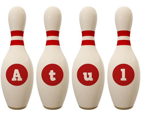 Atul bowling-pin logo