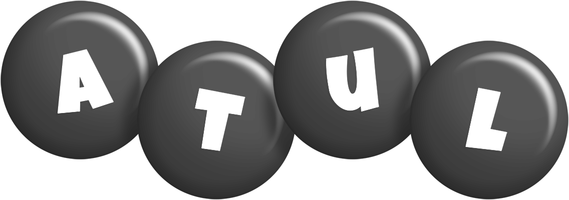 Atul candy-black logo