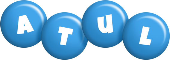 Atul candy-blue logo