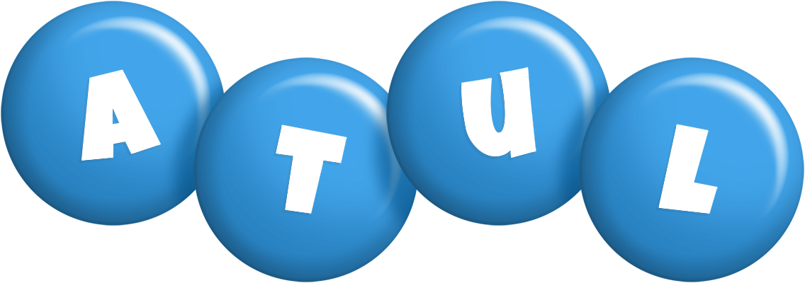 Atul candy-blue logo