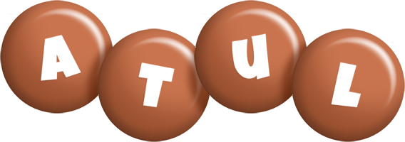 Atul candy-brown logo