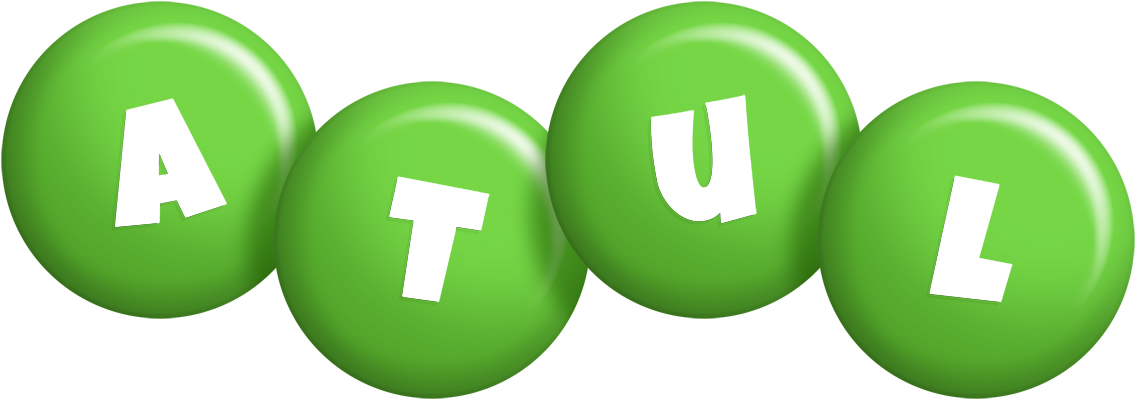Atul candy-green logo
