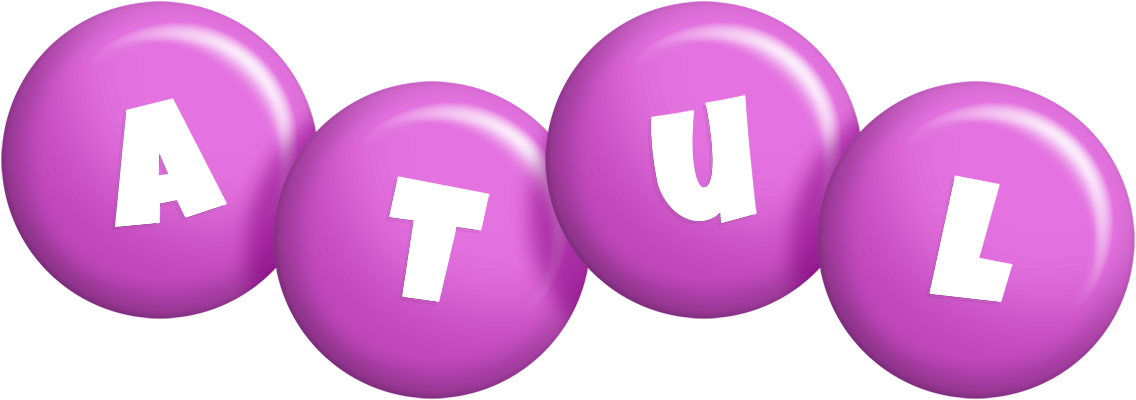 Atul candy-purple logo