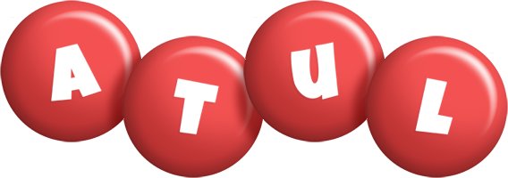 Atul candy-red logo