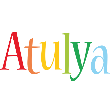 Atulya birthday logo
