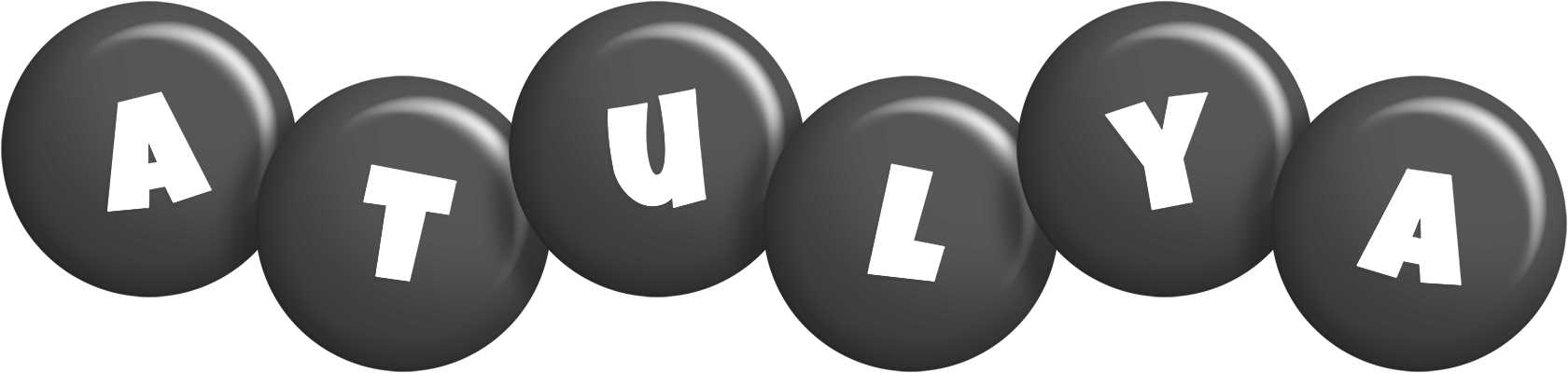 Atulya candy-black logo