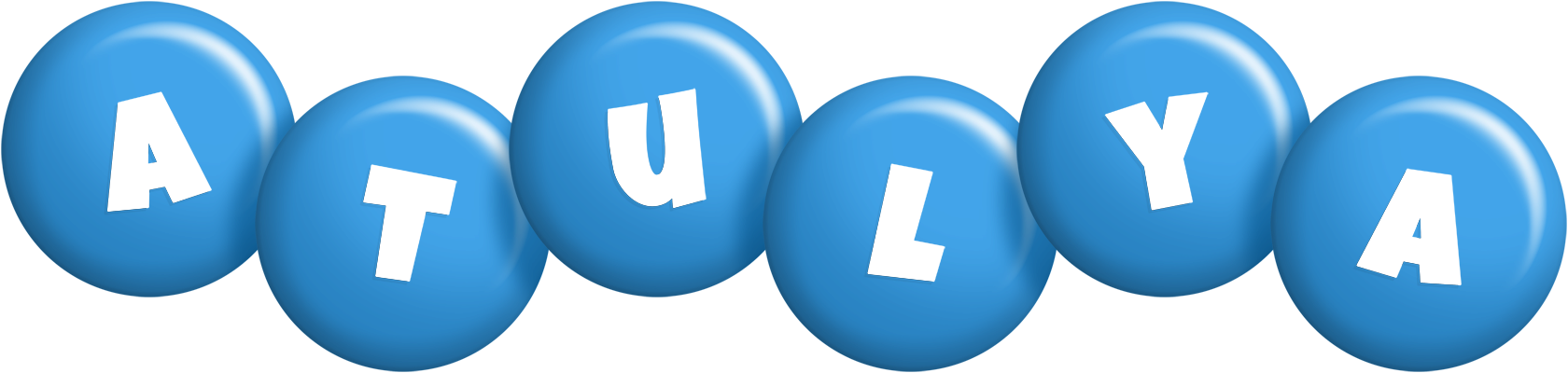 Atulya candy-blue logo