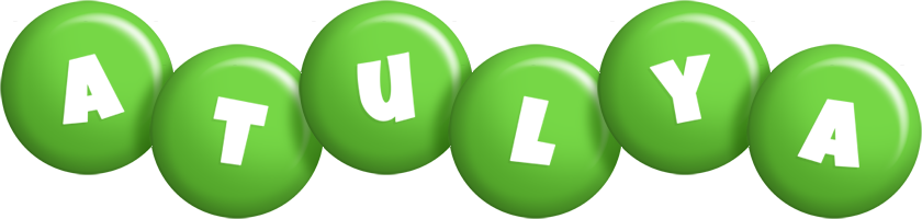 Atulya candy-green logo