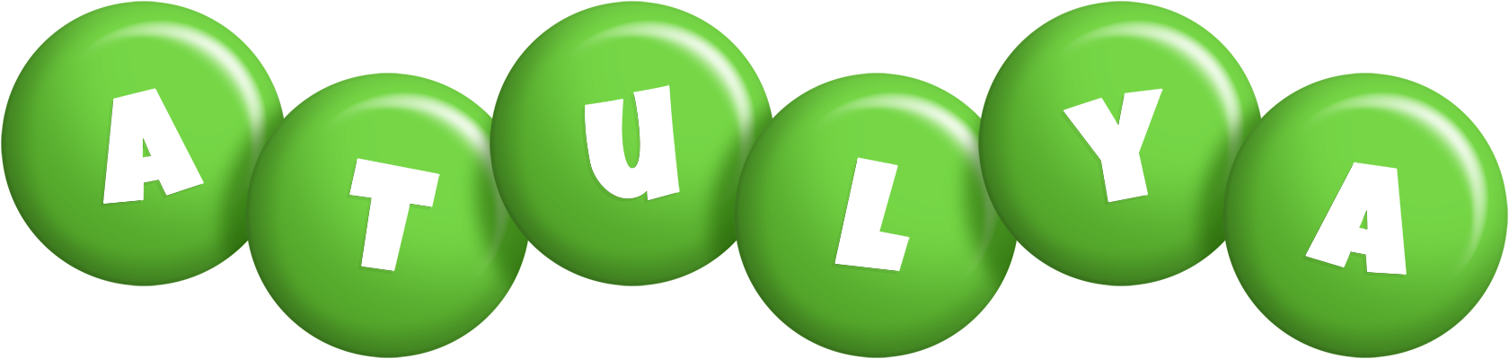Atulya candy-green logo