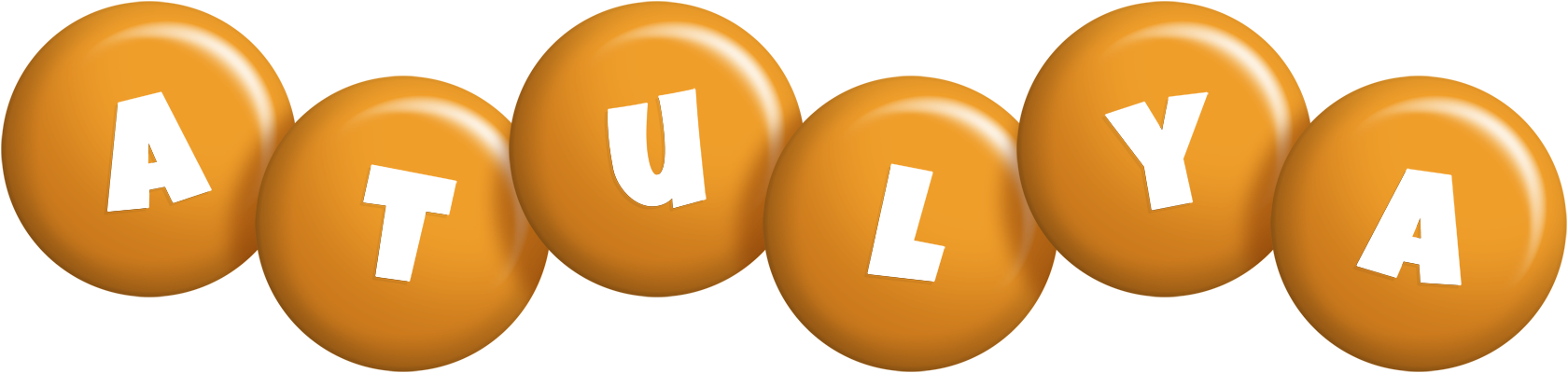 Atulya candy-orange logo