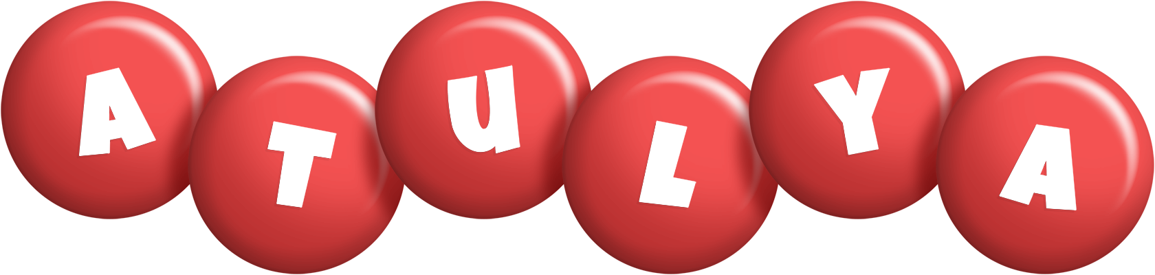 Atulya candy-red logo