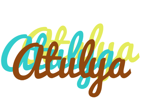 Atulya cupcake logo