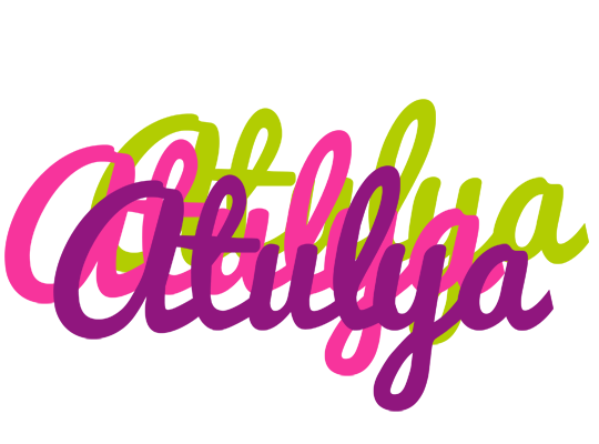 Atulya flowers logo
