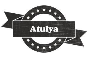 Atulya grunge logo