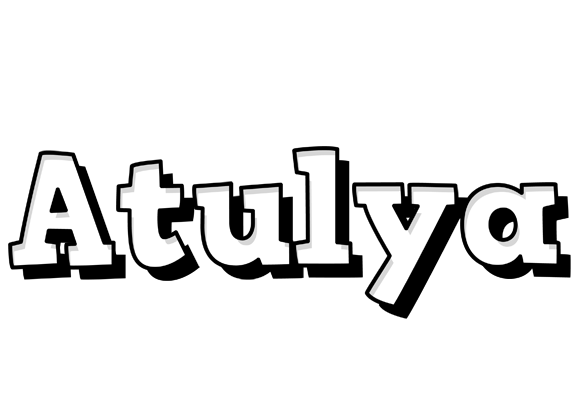 Atulya snowing logo