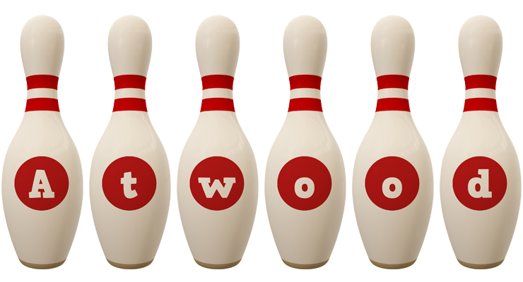 Atwood bowling-pin logo