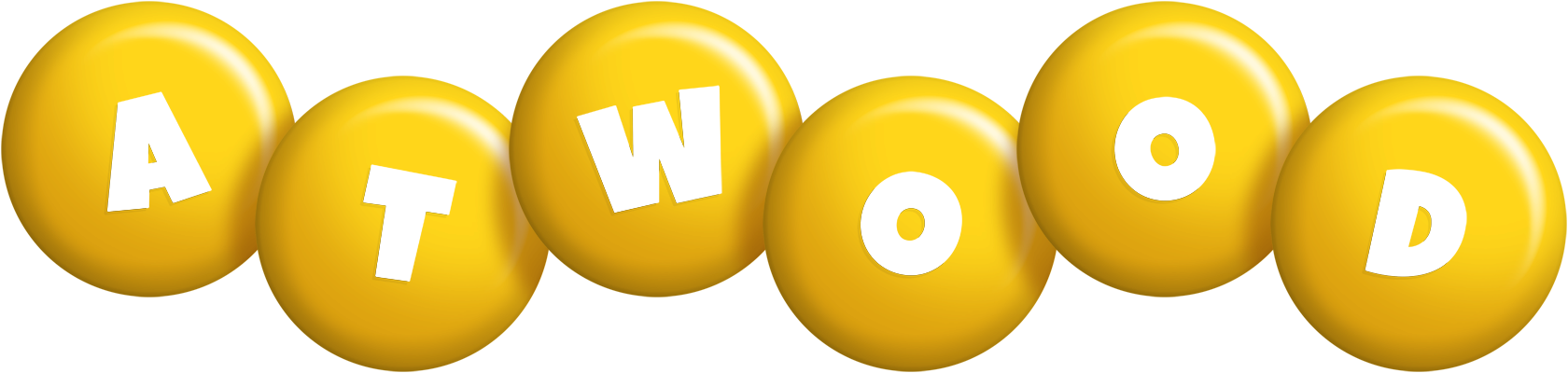 Atwood candy-yellow logo