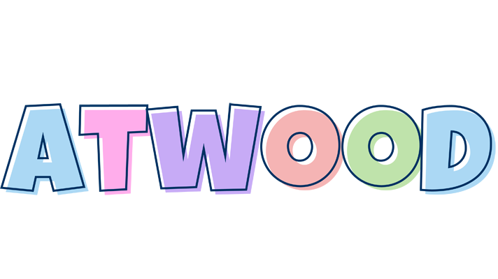 Atwood pastel logo