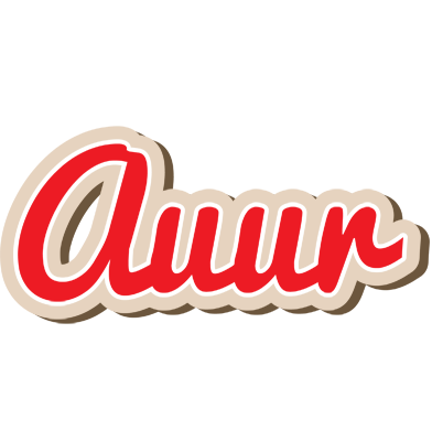 Auður chocolate logo
