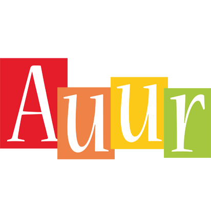 Auður colors logo