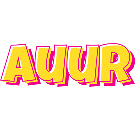 Auður kaboom logo