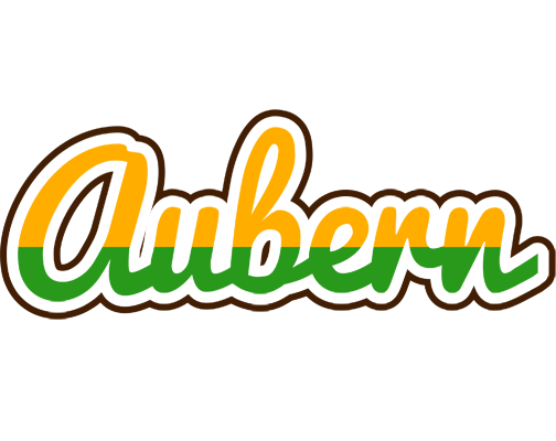 Aubern banana logo