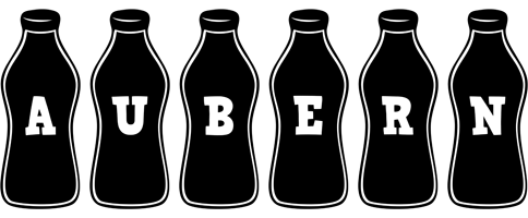 Aubern bottle logo