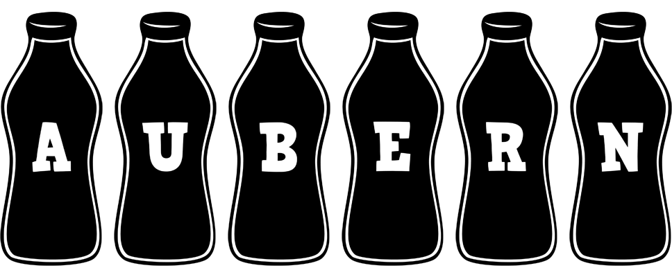 Aubern bottle logo