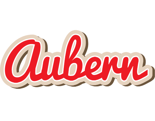 Aubern chocolate logo
