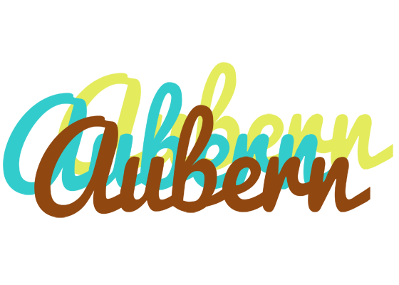 Aubern cupcake logo