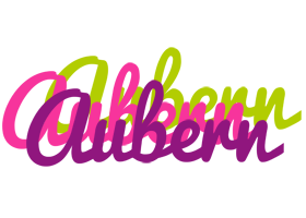 Aubern flowers logo