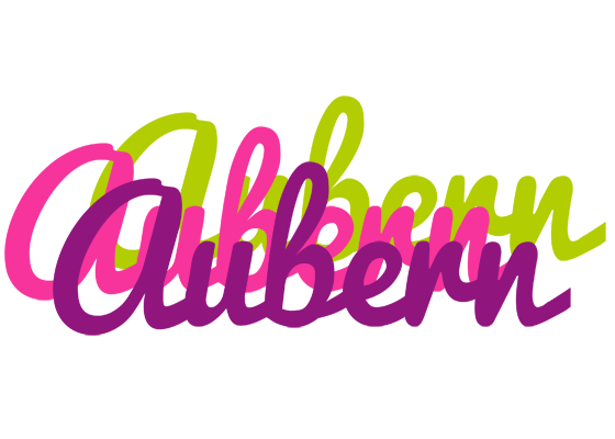 Aubern flowers logo