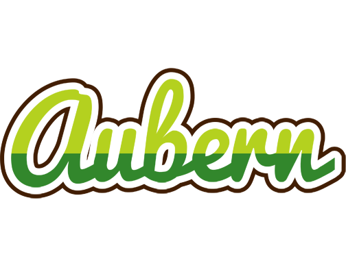 Aubern golfing logo