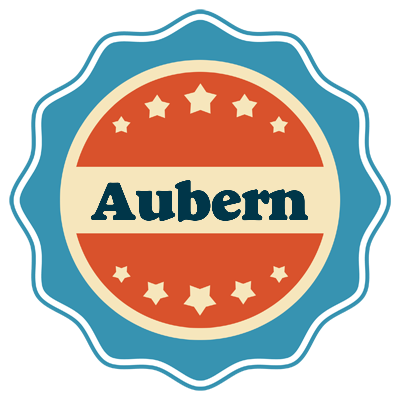 Aubern labels logo