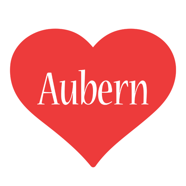 Aubern love logo