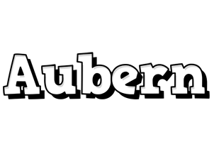 Aubern snowing logo