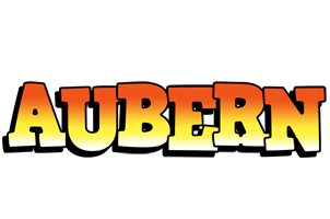 Aubern sunset logo