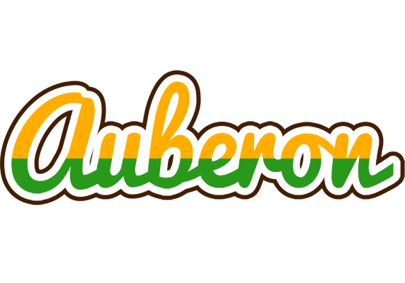 Auberon banana logo